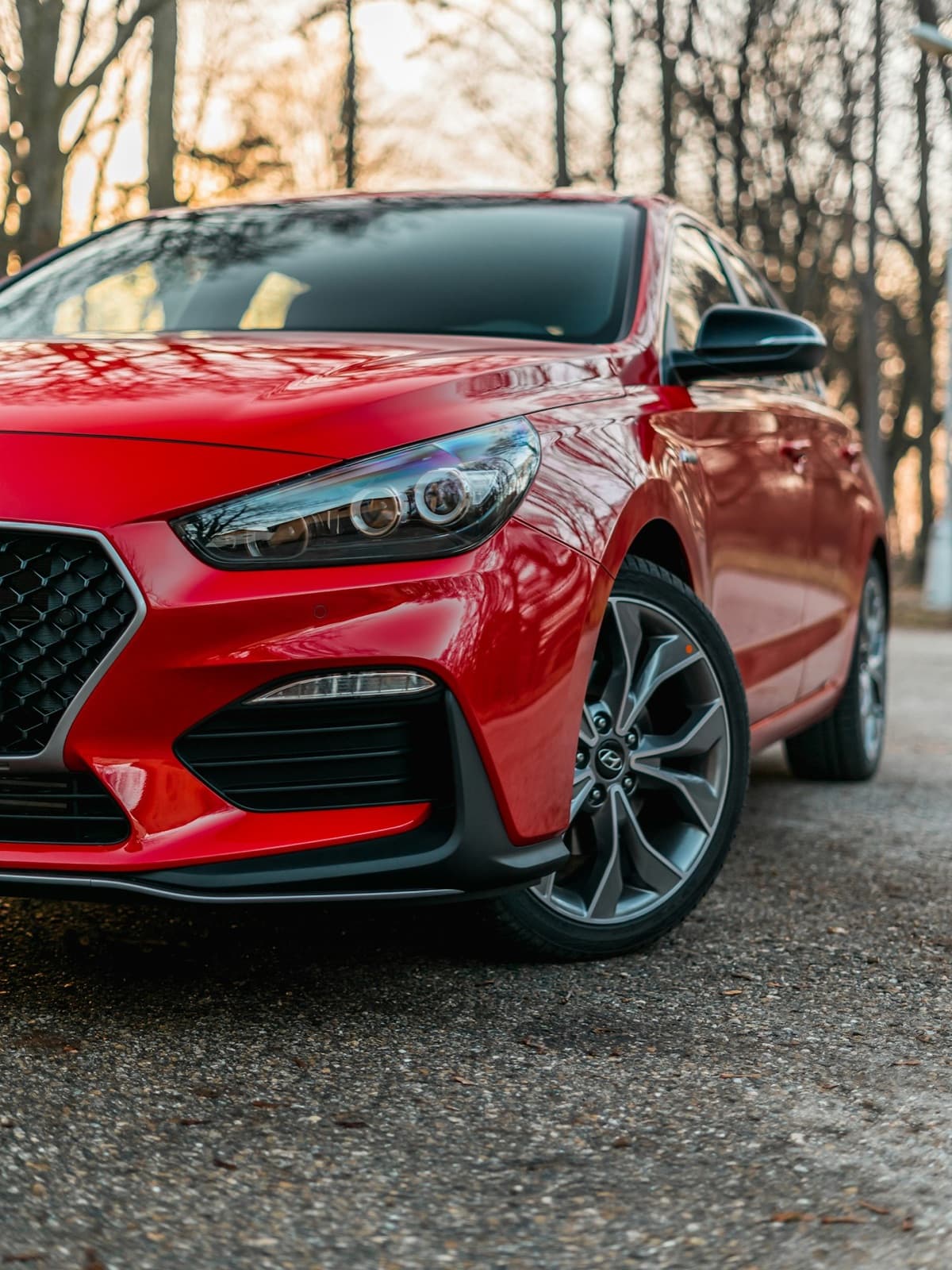 Red sports car